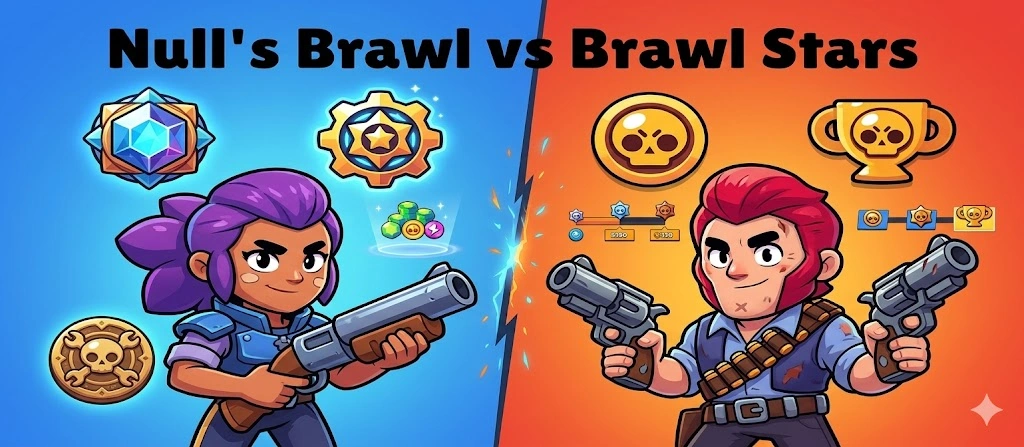 Null’s Brawl vs. Official Brawl Stars